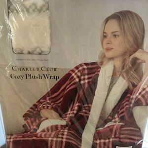 Charter Club Cozy Plush Wrap